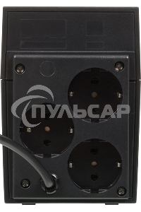 Источник бесперебойного питания Powercom Raptor RPT-800A EURO 480Вт 800ВА черный