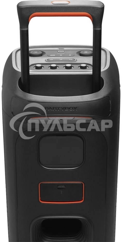 Портативная акустика JBL PartyBox Stage 320 (1.0 2 x 120 Вт, Bluetooth, AUX, USB, 6.3 мм jack, RGB подсветка, IPX4, JBLPBSTAGE320UK)