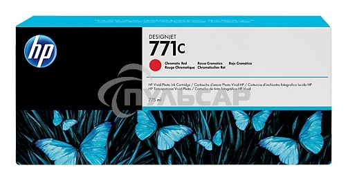 Картридж струйный HP №771C B6Y08A хроматический красный для HP DJ Z6200 (775мл)