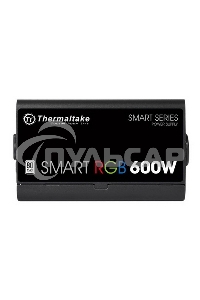 Блок питания Thermaltake Smart RGb (PS-SPR-0600NHSAWE-1), 600Вт, 80 PLUS, 120мм, черный
