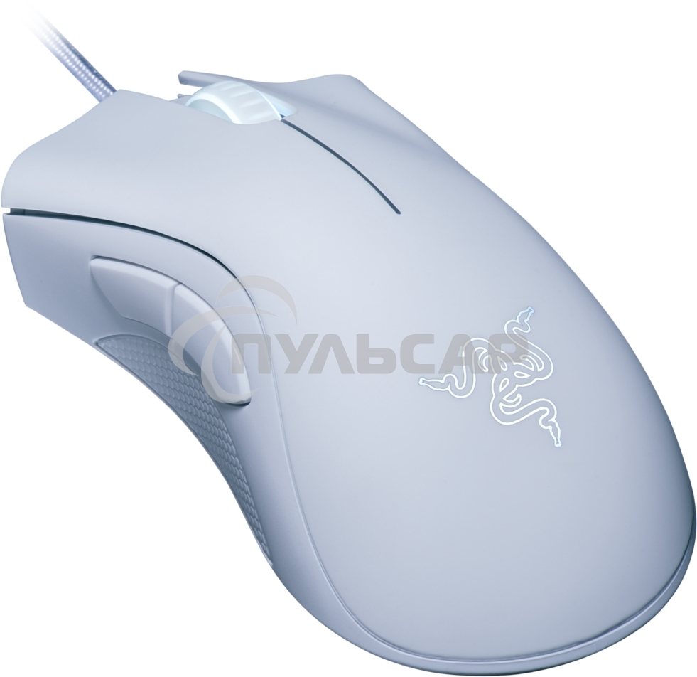 Мышь проводная Razer DeathAdder Essential белый, 6400 dpi, USB, кнопки - 5