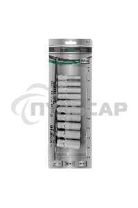 Набор удлиненных торцевых головок 3/8