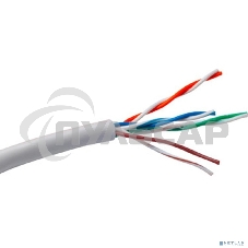 Кабель Exegate UTP 4 EX261518RUS пары кат.5e Exegate Special CCA, бухта 305м, серый, PVC