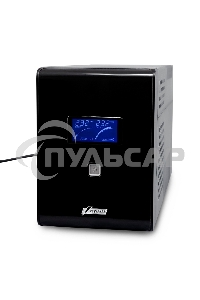 Источник бесперебойного питания Powerman Smart Sine 1500VA/1050W, 220V, Line-Interactive, LCD, Tower, Out: 4xShuko, черный*SmartSine1500