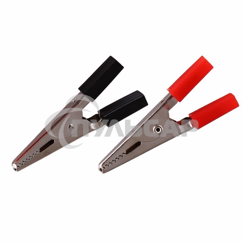 Зажим крокодил Rexant, длина 52 мм, ток 5A, 2 шт.