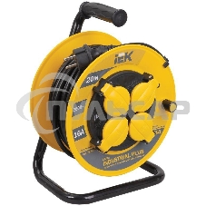 Удлинитель на катушке 4х20м с заземл. 16А IP44 УК20 