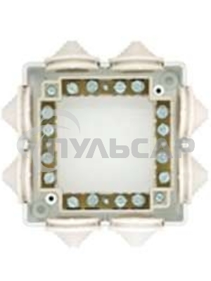Коробка распределительная ОП ПГ 90х90х42мм с клемм. КОА-003 Кунцево 5957