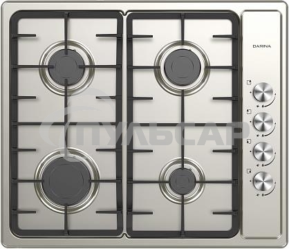 Газовая варочная панель Darina 1T1 BGM341 11 X серебристый