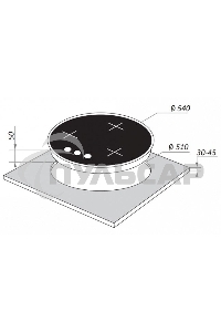 Газовая варочная панель Maunfeld EGHG.43.23CW/G