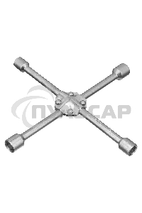 Ключ-крест баллонный Matrix, 17 х 19 х 21 х 22 мм, усиленный, толщина 16 мм