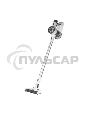 Пылесос вертикальный Galaxy Line GL 6295 белый/серый, питание от аккумулятора, 30 Вт, уборка сухая, пылесборник 0.7 л, работа от АКБ max - 40 мин