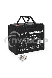 Аккумуляторная батарея ExeGate DT 1275 (12V 75Ah, под болт М6)