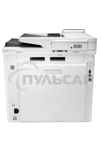 МФУ лазерное HP LaserJet Pro M479fdn (W1A79A), A4, цветной, печ. до 27 стр/мин., скан. до 29 стр/мин. (ч/б) 20 стр/мин. (цвет), 600 x 600 dpi (печать) 1200x1200dpi (скан.), USB, RJ-45, Air Print, Mopria