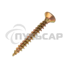 Саморез универсальный 3,5х30, желтый цинк, пакет (1000 шт/уп) KRANZ