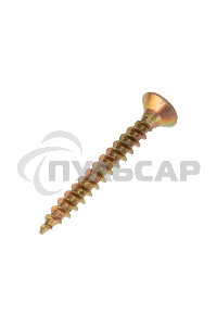 Саморез универсальный 3,5х30, желтый цинк, пакет (1000 шт/уп) KRANZ