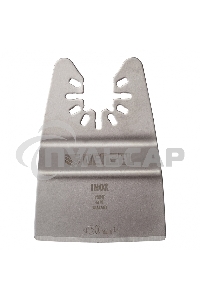 Насадка-шабер для МФИ, Inox, для снятия краски, ширина 50 мм, ступенчатая Denzel