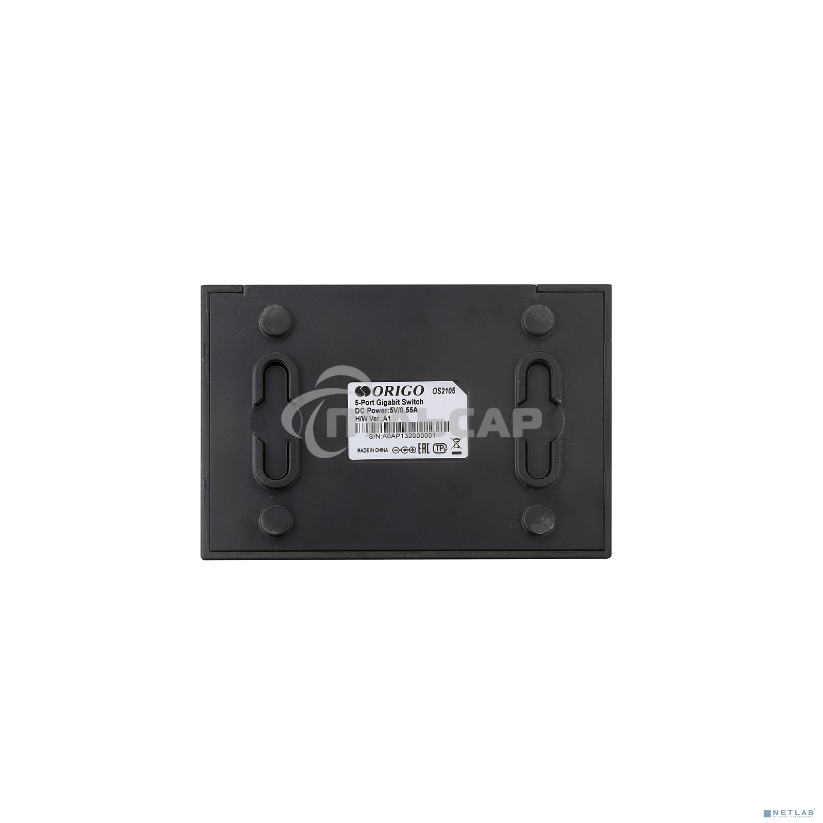 Неуправляемый коммутатор ORIGO OS2105/A1A 5x1000Base-T, корпус пластик