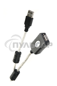 Кабель удлинитель Aopen активный ACU823-15M, USB2.0-repeater AM/AF 15м