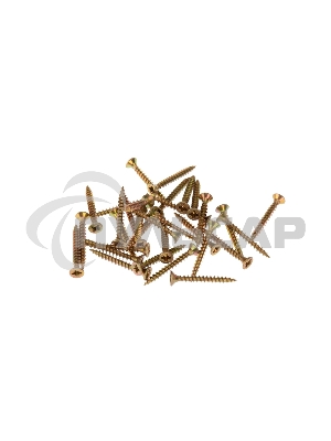 Саморез универсальный 3,5х30, желтый цинк, пакет (1000 шт/уп) KRANZ