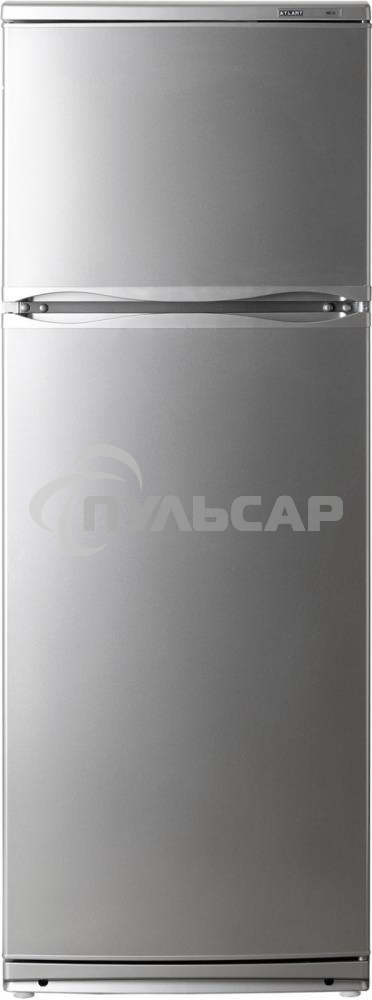 Холодильник Atlant МХМ-2835-08 серебристый двухкамерный 202/70л морозилка сверху