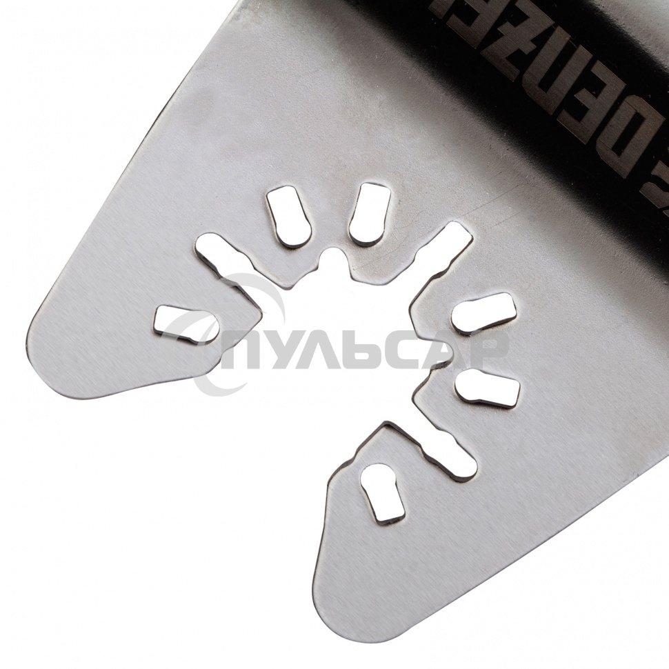 Насадка-шабер для МФИ, Inox, для снятия краски, ширина 50 мм, ступенчатая Denzel