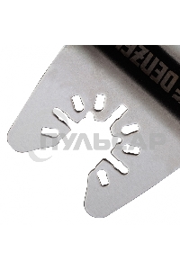 Насадка-шабер для МФИ, Inox, для снятия краски, ширина 50 мм, ступенчатая Denzel