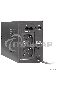 Источник бесперебойного питания ExeGate EP285478RUS Power Smart ULB-850.LCD.AVR.EURO.RJ.USB 850VA/480W, LCD, AVR, 2 евророзетки, RJ45/11, USB, черный
