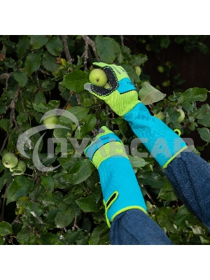 Перчатки садовые с удлиненной манжетой, размер 9, Luxe Palisad