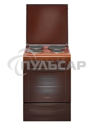 Плита электрическая Gefest 6140-02 0001 коричневый, конфорок 4 электрических, духовка 55 л, 60 см x 85 см x 60 см