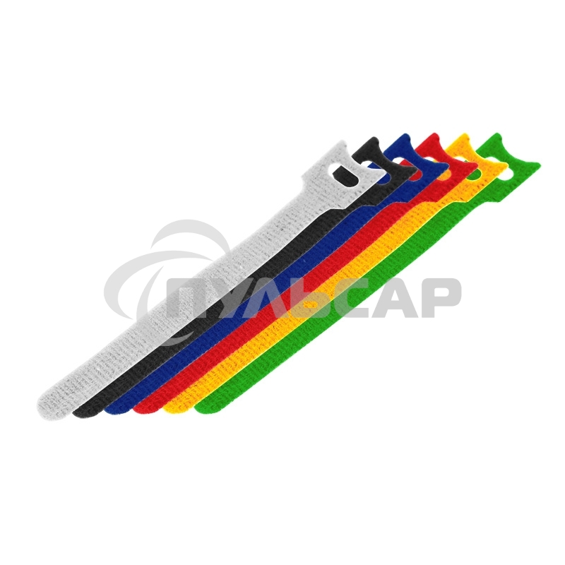 Набор хомутов-стяжек многоразовых на липучке Rexant 210х16 мм, цветная, упаковка 12 шт.