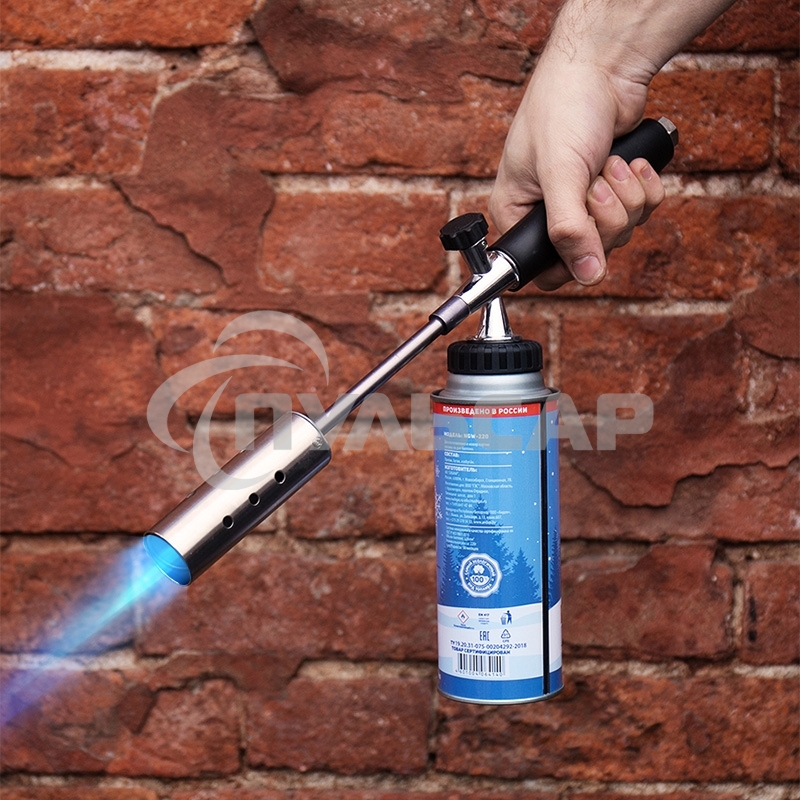 Газовая горелка-насадка GT-21 (механическая с регулятором) удлиненного типа Rexant