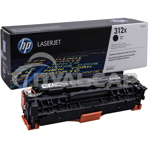Картридж лазерный двойная упаковка Hewlett-Packard HP 312A CF380XD черный для LaserJet Pro M476dn, M476dw, M476nw 4400 стр.