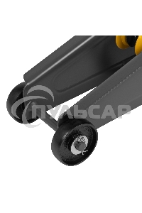 Домкрат гидравлический подкатной Denzel, 2 т, 135-385 мм 51230