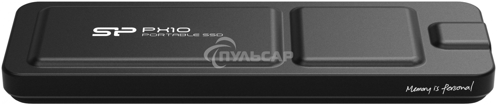 Внешний SSD Silicon Power PX10, 2TB, USB 3.2 Gen 2 Type-C, R/W 1050/1050, черный