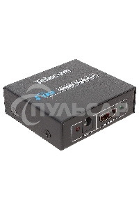 Разветвитель HDMI 1=>2 Telecom <TTS5010>, каскадируемый, 1.4v+3D