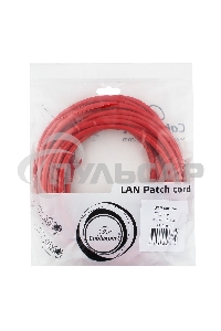Патч-корд UTP Cablexpert кат.5e, 5м, литой, многожильный (красный)