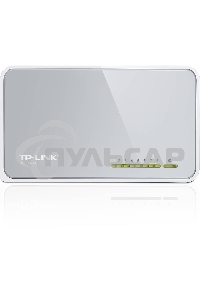 Коммутатор TP-Link SOHO TL-SF1008D Коммутатор 8-port 10/100M mini Desktop Switch, 8 10/100M RJ45 ports, Plastic case