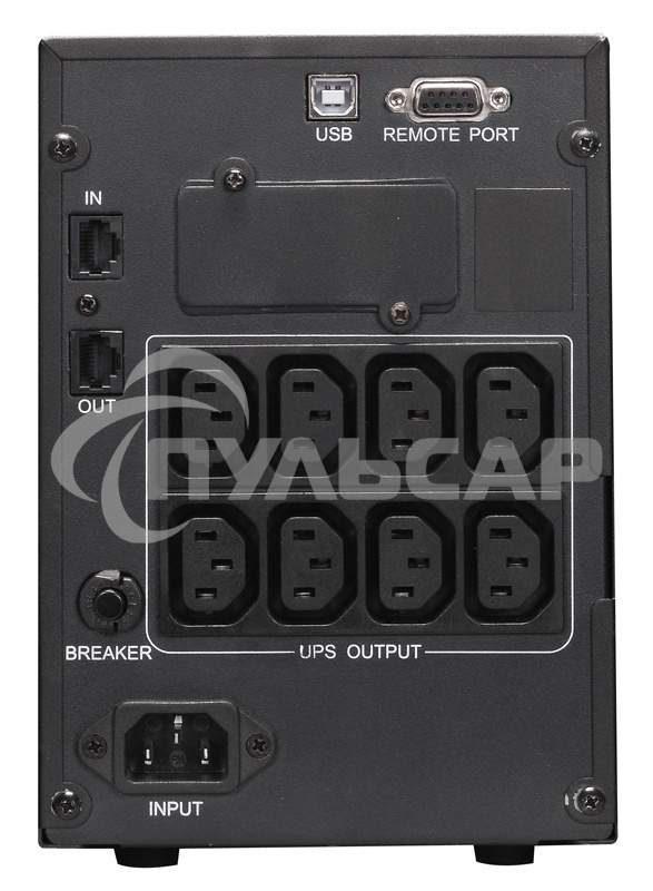 Источник бесперебойного питания Powercom Smart King Pro+ SPT-2000-II LCD 1600Вт 2000ВА черный