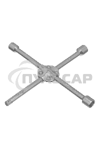 Ключ-крест баллонный Matrix, 17 x 19 x 21 мм, квадрат 1/2