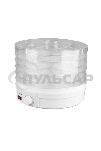 Сушилка для овощей и фруктов Blackton Bt FD1114 White-green, Мощность 245 Вт, Регулировка температуры 35-70 °С, 5 основых поддонов, 2 дополнительных поддона для пастилы, Конвективная сушка, Сохраняет максимум витаминов и питательных веществ в овощах, фрук