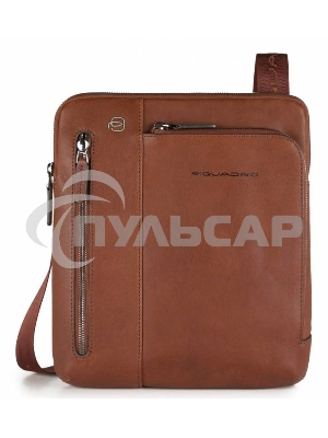 Сумка Piquadro черный Square CA1816B3/CU светло-коричневый натур.кожа