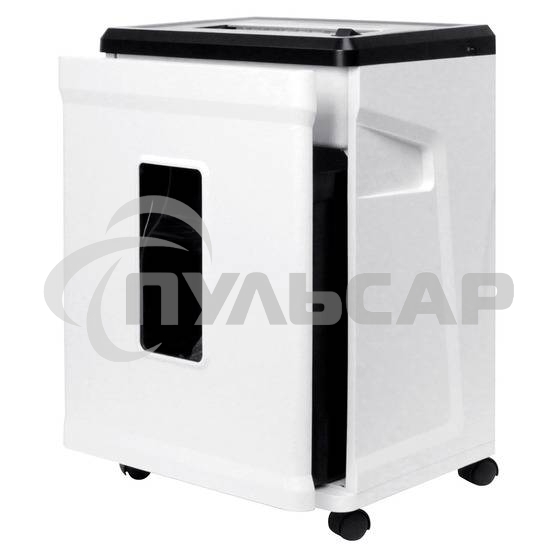 Шредер ГЕЛЕОС УМ26-2, (DIN P-2), полоса 3,9мм, 17-21 лист (70г/м2), CD/пл.карты/скрепки/скобы, 26 литров