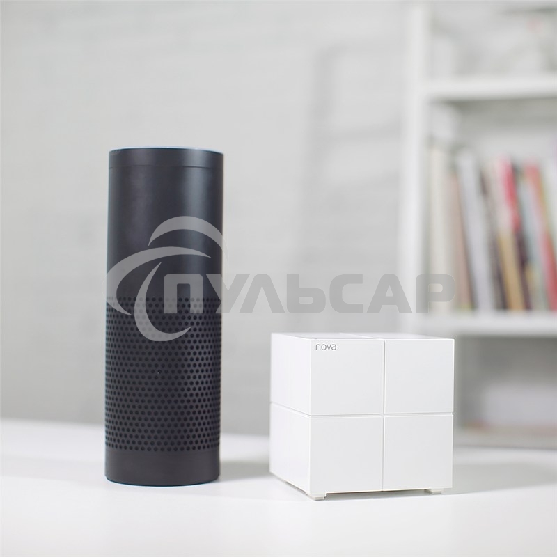 Маршрутизатор Tenda nova MW6 (2 роутера) АС1200 Двухдиапазонная Wi-Fi Mesh система, 2 порта gigabit ethernet RJ45