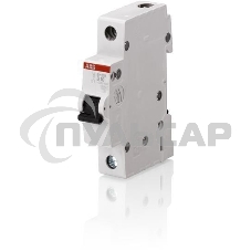 Выключатель автоматический модульный 1п C 25А 6кА SH201 ABB 2CDS211001R0254