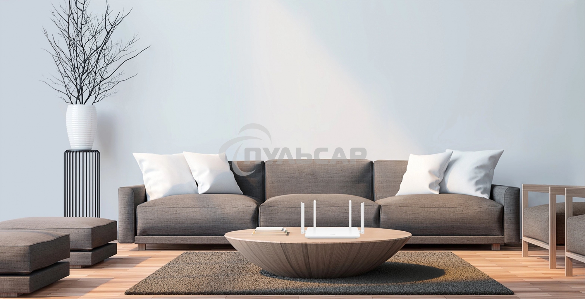 Роутер беспроводной Huawei WS7001 (AX2) 10/100/1000BASE-TX