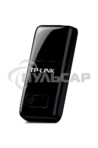 Сетевой адаптер TP-Link SOHO TL-WN823N Беспроводной USB мини адаптер 300Мбит/с стандарта N c кнопкой QSS(Realtec)