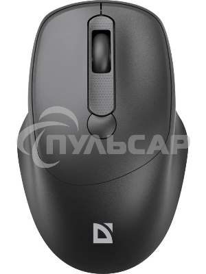 Мышь беспроводная Defender Feam MM-296 черный, 1600 dpi, радиоканал, USB, кнопки - 4