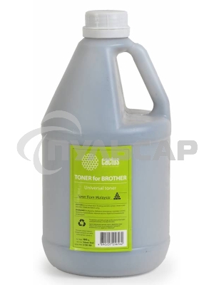 Тонер Cactus CS-TbR-1000 черный (флакон 1000гр) Universal toner для Brother