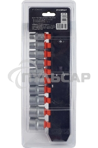 Набор торцовых головок PATRIOT SSR-1/2, CrV сталь, трещотка, удлинитель, 12 предм.Тороцовые головки 10 шт: 10,11,12,13,14,15,17,19,22,24мм удлинитель 125мм 1шт трещотка 72 зуба 1 шт