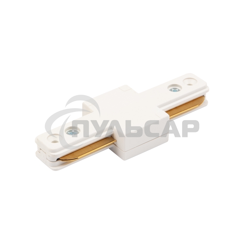 Коннектор для однофазного шинопровода I-образный Rexant белый